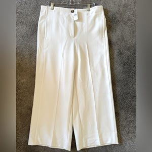Ann Taylor Wide Leg Crop Pants